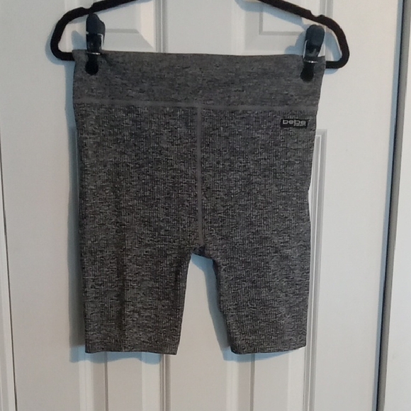 bebe Pants - bebe Heather Gray Athletic Shorts